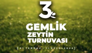 Gemlik’te 3. Zeytin Kupası başlıyor Gemlik’te 3. Zeytin Kupası başlıyor