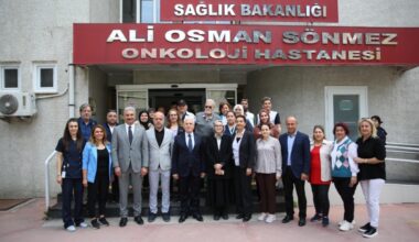 Başkan Bozbey’den Onkoloji Hastanesi’ne ziyaret Başkan Bozbey’den Onkoloji Hastanesi’ne ziyaret