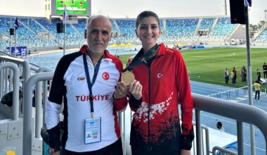 Büyükşehirli sporcu, Akdeniz Oyunları şampiyonu Büyükşehirli sporcu, Akdeniz Oyunları şampiyonu