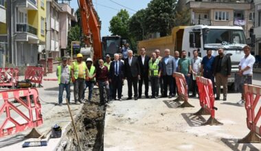 İnegöl’ün altyapısı Büyükşehir ile güçleniyor