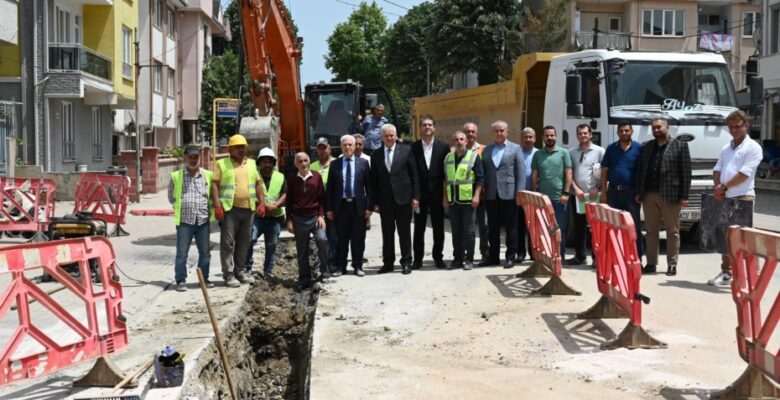 İnegöl’ün altyapısı Büyükşehir ile güçleniyor