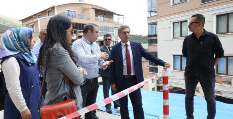 İstinat duvarı güvenliğinde belediye, üniversite ve BURKENT işbirliği