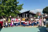 Annelerle çocukların eğlenceli buluşması