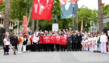 19 MAYIS’TA MUDANYA’DA COŞKULU KUTLAMA