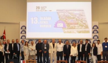 BURSA OSB’NİN 13. GENEL KURULU YAPILDI…