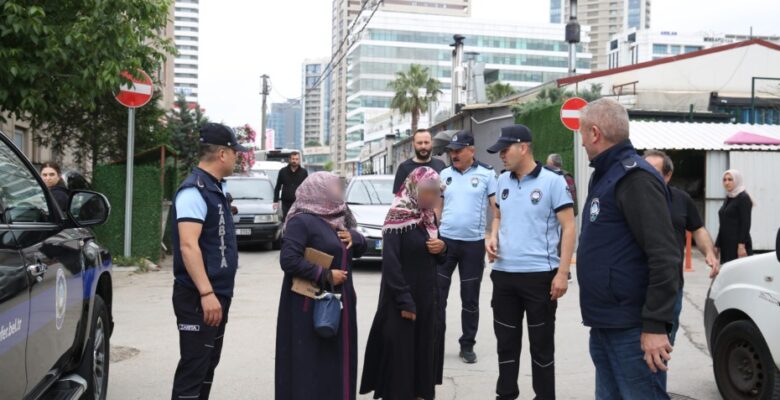 Zabıta ekiplerinden dilencilere operasyon
