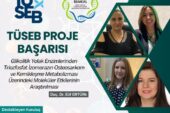 BUMKAL ekibinden TÜSEB proje başarısı