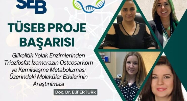 BUMKAL ekibinden TÜSEB proje başarısı