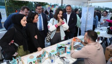 Üniversiteli gençler festivalde eğlenerek stres attı