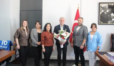 MİMARLARDAN BAŞKAN DALGIÇ’A ZİYARET