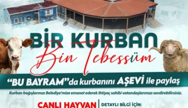 MUSTAFAKEMALPAŞA BELEDİYESİNDEN, İHTİYAÇ SAHİPLERİNE KURBAN BAĞIŞI KAMPANYASI