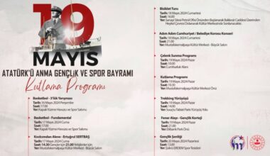 Mustafakemalpaşa Belediyesi’nden Coşkulu 19 Mayıs Kutlaması