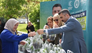 YILDIRIM BELEDİYESİ’NDEN 50 BİN FİDE