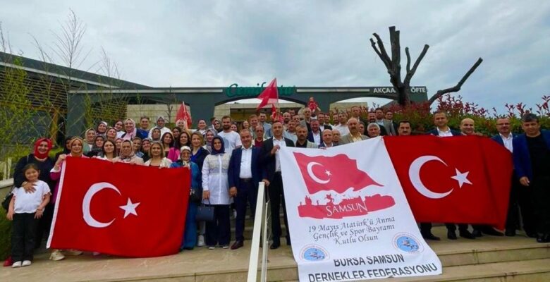 Bursa’daki Samsunlular 19 Mayıs’ta Buluştu