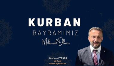 Başkan Mehmet Taşar’dan Kurban Bayramı Mesajı