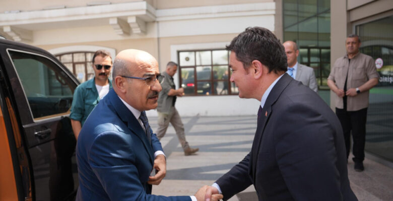 Vali Demirtaş’tan Başkan Aydın’a iade-i ziyaret