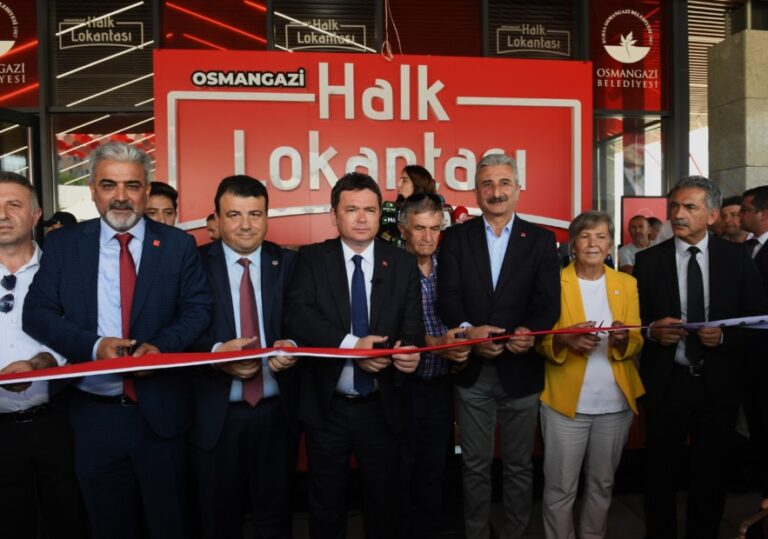 Bursa’nın ilk Halk Lokantası Açıldı