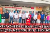 KENT KONSEYİ BAŞKAN ADAYI AKKUŞ’TAN MAG-DER İLE İŞ BİRLİĞİ SÖZÜ