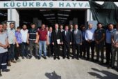 Başkan Erkan Aydın’dan kurban pazarına ziyaret