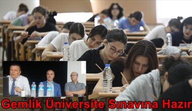 Gemlik, 6463 Adayın Gireceği Üniversite Sınavına Hazır
