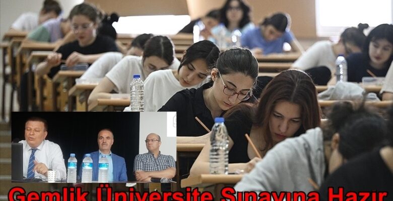 Gemlik, 6463 Adayın Gireceği Üniversite Sınavına Hazır