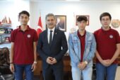 Başkan Şükrü Deviren öğrencilerin sorularını yanıtladı