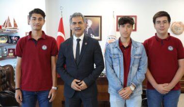 Başkan Şükrü Deviren öğrencilerin sorularını yanıtladı