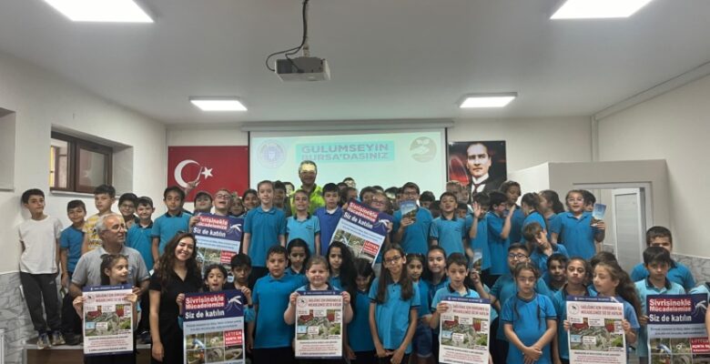 Büyükşehir’den çocuklara haşereyle mücadele eğitimi