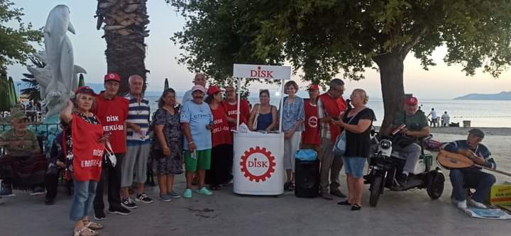 DİSK EMEKLİ SEN STANDI KUMLA’DA AÇILDI