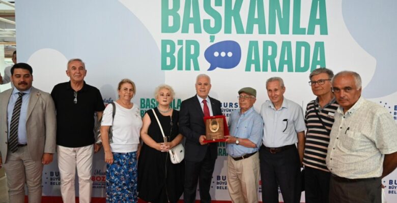 Bursalılar, Başkan Bozbey ile buluştu