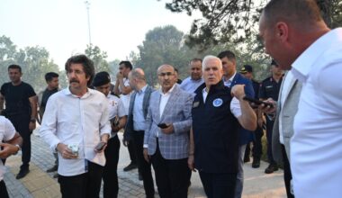 Bursa’da yangın seferberliği sürüyor