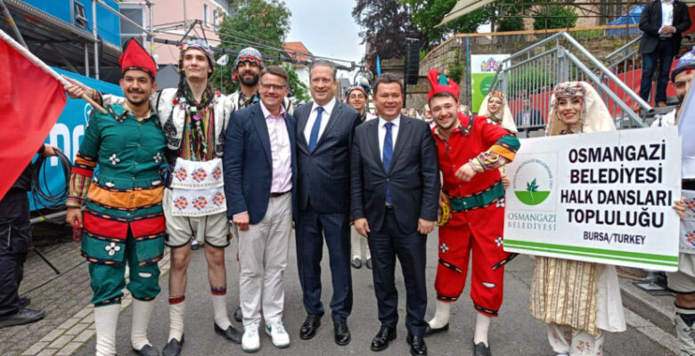 Başkan Aydın’dan Almanya’da kardeşlik köprüsü