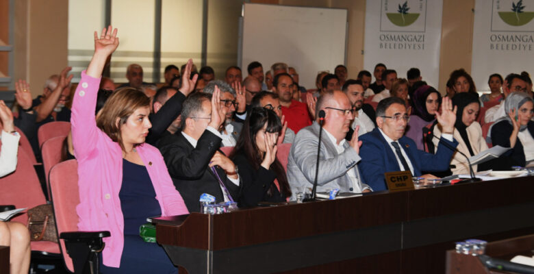 Osmangazi Belediye Meclisi’nde bir ilk