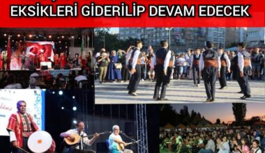 SEDAT AKKUŞ: HEMŞEHRİ DERNEKLERİ FESTİVALİ DEVAM EDECEK