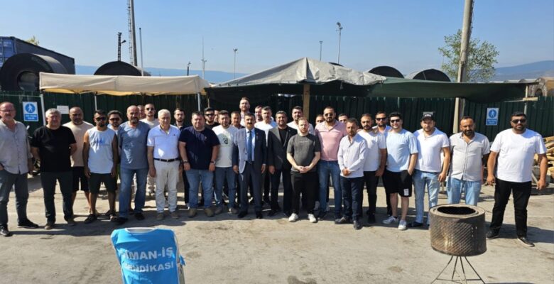 İYİ Parti’den Eylemdeki Liman İşçilerine Ziyaret