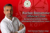 Kent Konseyi Başkan Adayı Sedat Akkuş’tan Kurban Bayramı Mesajı