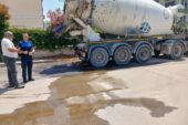 Gemlik’te Atık betonu sokağa dökenlere ceza