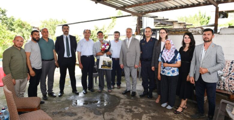 BAŞKAN ERDEM’DEN ŞEHİT AİLESİNE ANLAMLI ZİYARET