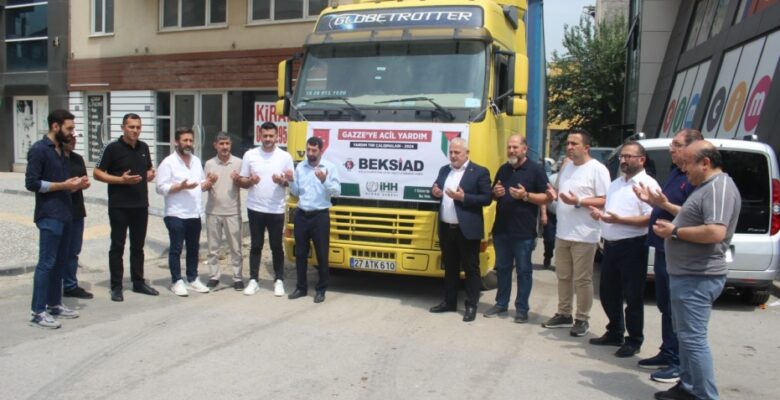 BEKSİAD’DAN GAZZE’YE 2. YARDIM TIR’I DA YOLA ÇIKTI…