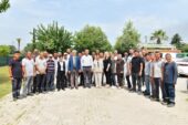 BELEDİYE BAŞKANI ŞÜKRÜ ERDEM, MESAİ ARKADAŞLARIYLA BAYRAMLAŞTI 