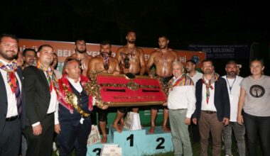 62. Geleneksel Tarihi Çalı Güreşleri’nin başpehlivanı Enes Doğan