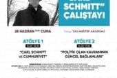 TİRİLYE TAŞ MEKTEP, CARL SCHMITT ÇALIŞTAYI’NA EV SAHİPLİĞİ YAPACAK