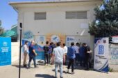 Mesajlarını grafiti çalışması ile verdiler