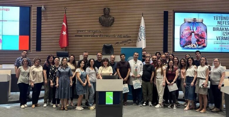 Çalışanlara tütün ürünlerinin zararları anlatıldı