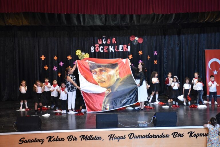 Uğur Böcekleri Kreşi’nde mezuniyet heyecanı