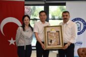 BAŞKAN YILMAZ, ÇİN HEYETİNİ YILDIRIM’DA AĞIRLADI