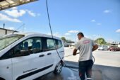 YENİLENEN ARAÇ TEMİZLİK İSTASYONU HİZMETE GİRDİ