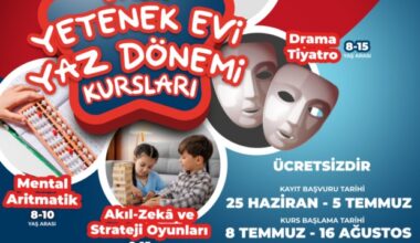 Emek Yetenek Evi’nde yaz dönemi kursları başlıyor Emek Yetenek Evi’nde yaz dönemi kursları başlıyor
