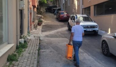 Gemlik Belediyesi ekipleri zararlılar ve haşereyle mücadele ediyor