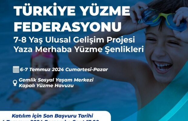 Gemlik’te Yüzme Şenliği Başlıyor